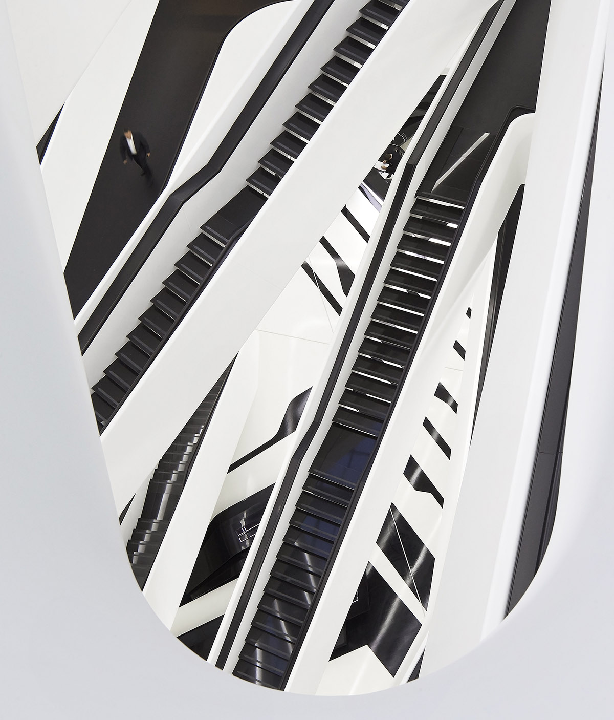 Zaha Hadid overlaps multiple plates in Moscow's Dominion