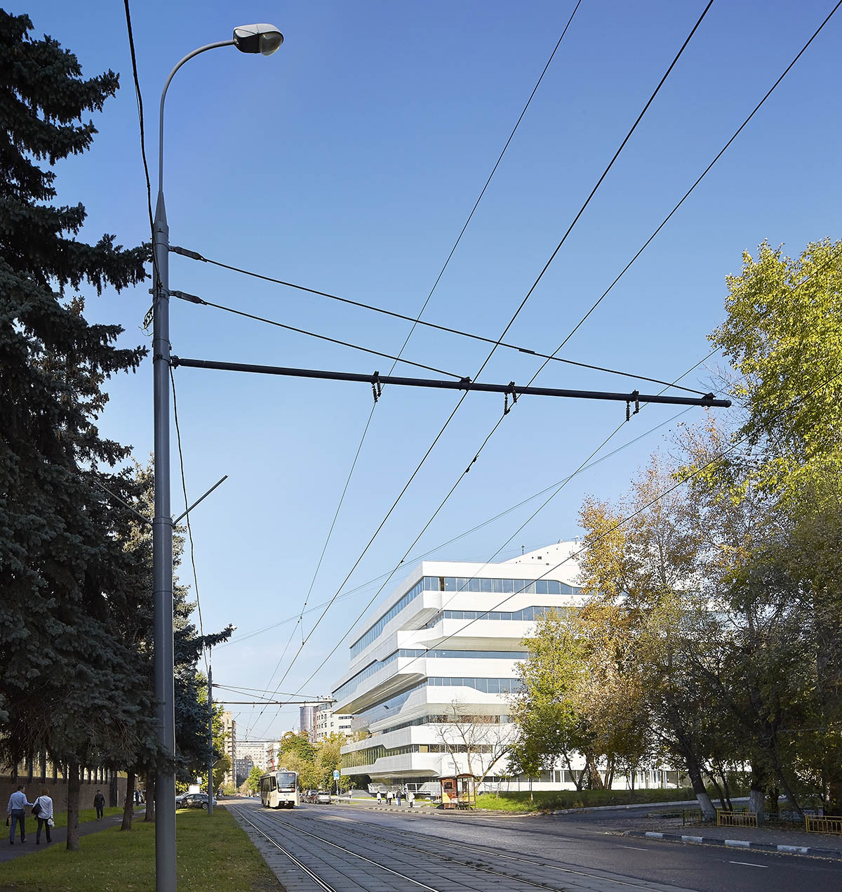 Zaha Hadid overlaps multiple plates in Moscow&rsquo;s Dominion Office Building