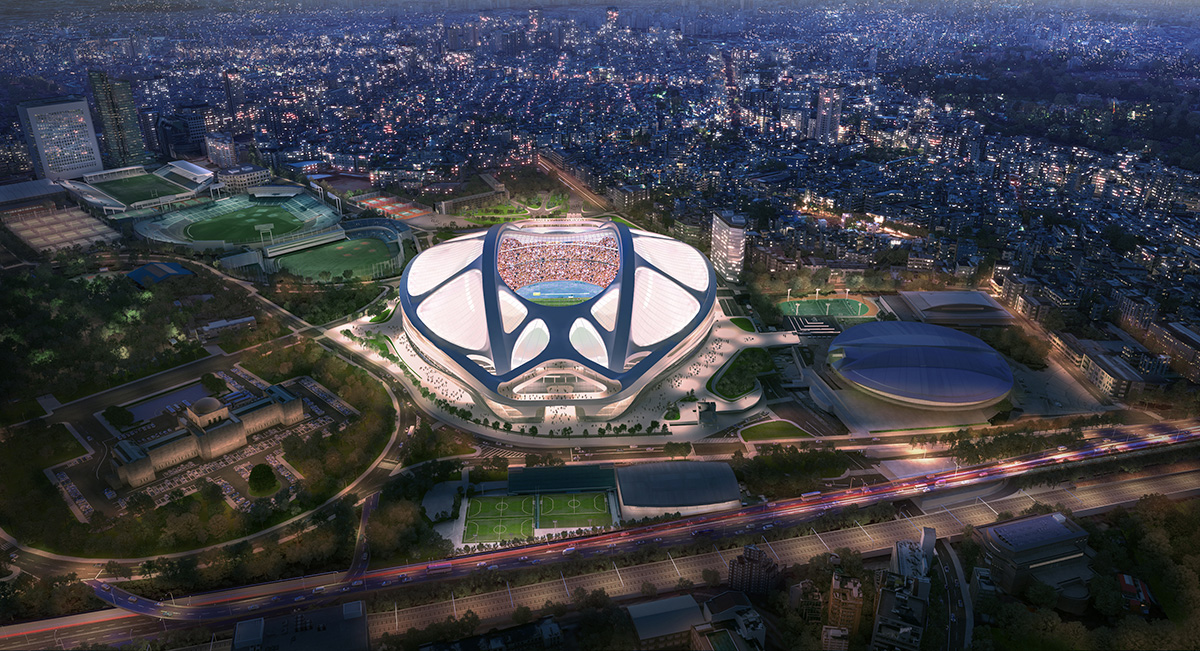 Zaha Hadid retreats in the battle of New National Stadium design