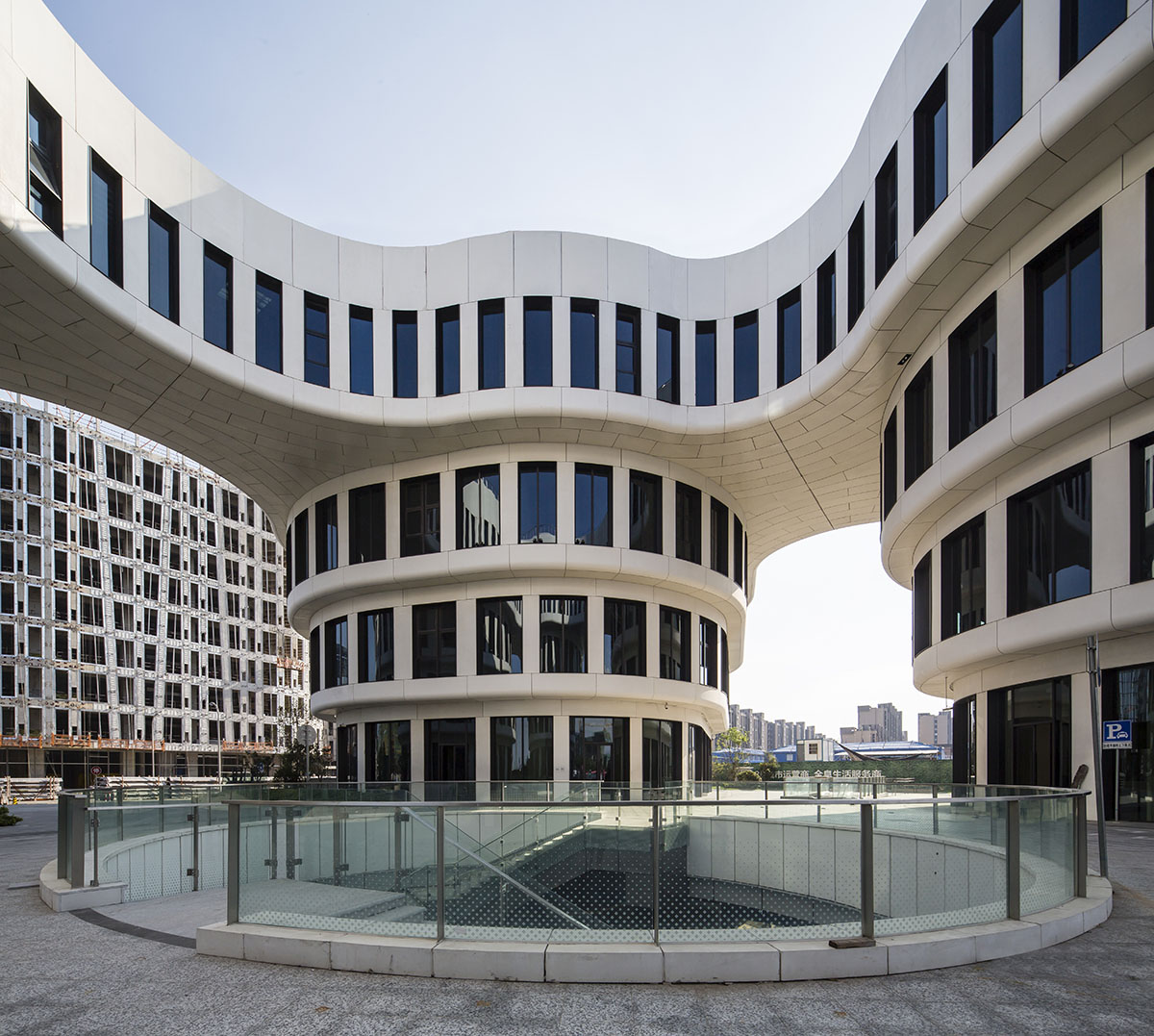 MVRDV Completes First Phase of Business Park at Shanghai Hongqiao Airport