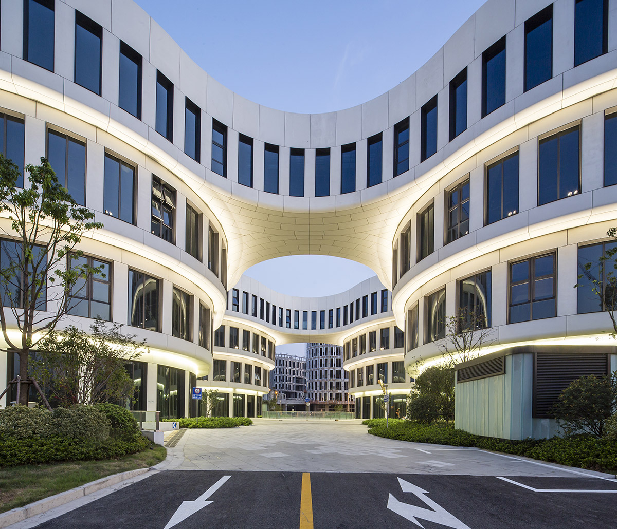 MVRDV Completes First Phase of Business Park at Shanghai Hongqiao Airport