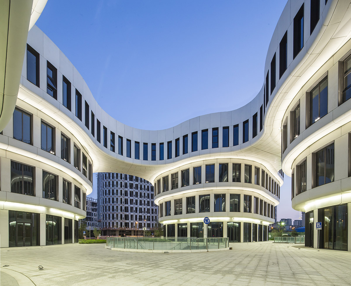 MVRDV Completes First Phase of Business Park at Shanghai Hongqiao Airport