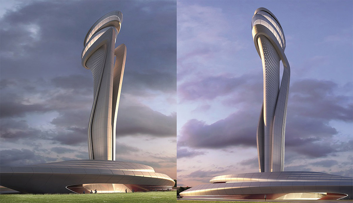 World&rsquo;s Top Designers Compete for the Airport Traffic Control Tower of the New Istanbul Airport