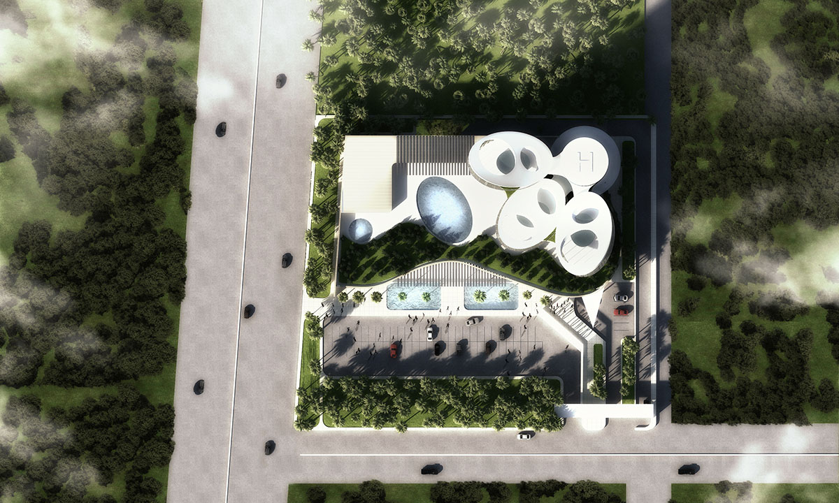 A new circular mixed-used towers will rise in Arbil designed by 4M Architecture