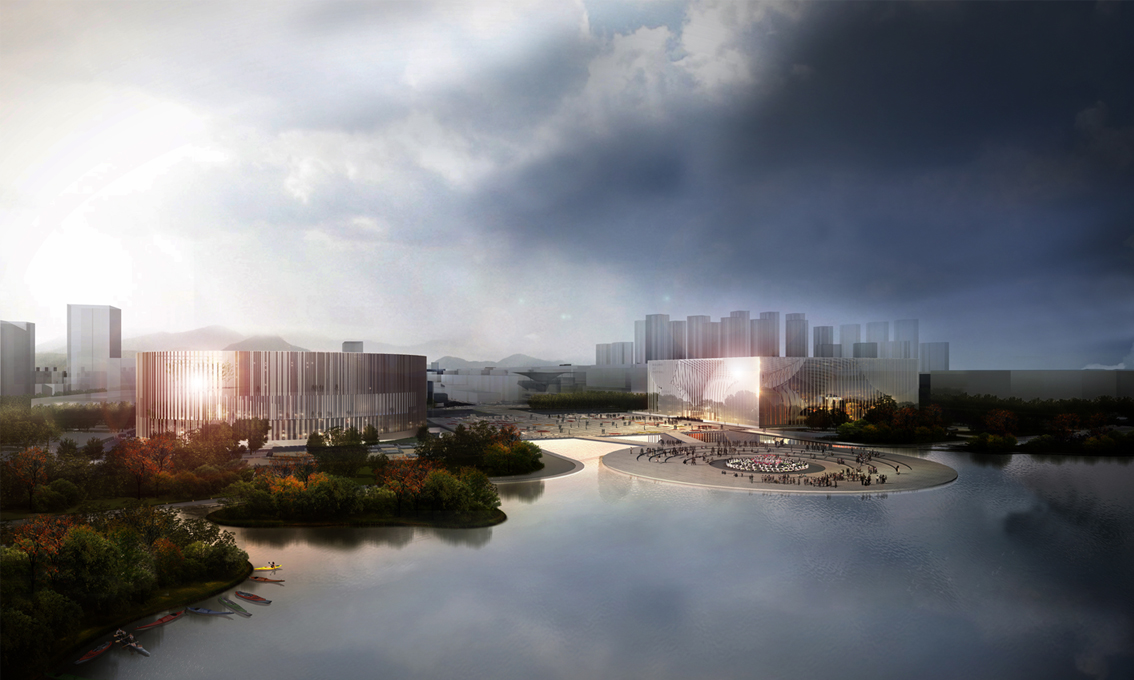 Bolong 3D Movie Museum and Mediatheque by HAO