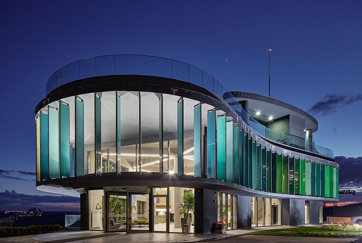ONS Incek Residences Showroom & Sales Office receives AkzoNobel’s Prize for Colour at WAF 2015