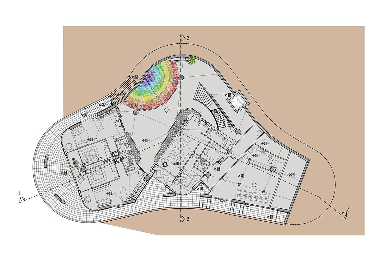 ONS Incek Residences Showroom & Sales Office receives AkzoNobel’s Prize for Colour at WAF 2015