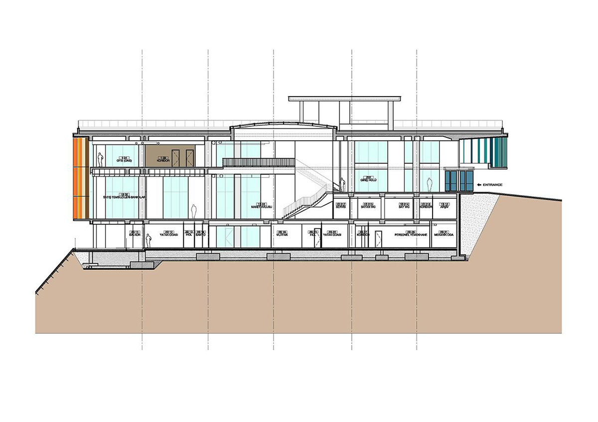 ONS Incek Residences Showroom & Sales Office receives AkzoNobel’s Prize for Colour at WAF 2015