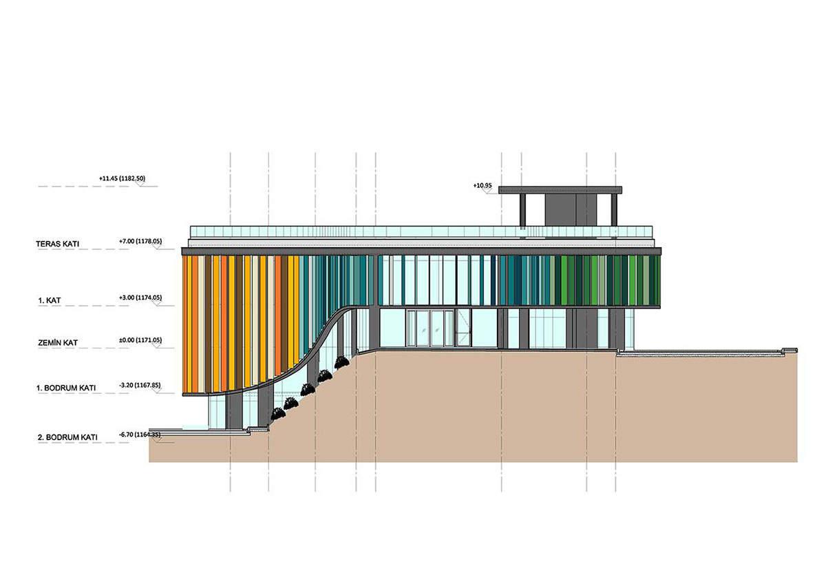 ONS Incek Residences Showroom & Sales Office receives AkzoNobel’s Prize for Colour at WAF 2015