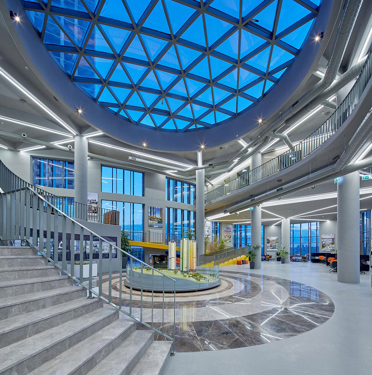 ONS Incek Residences Showroom & Sales Office receives AkzoNobel’s Prize for Colour at WAF 2015