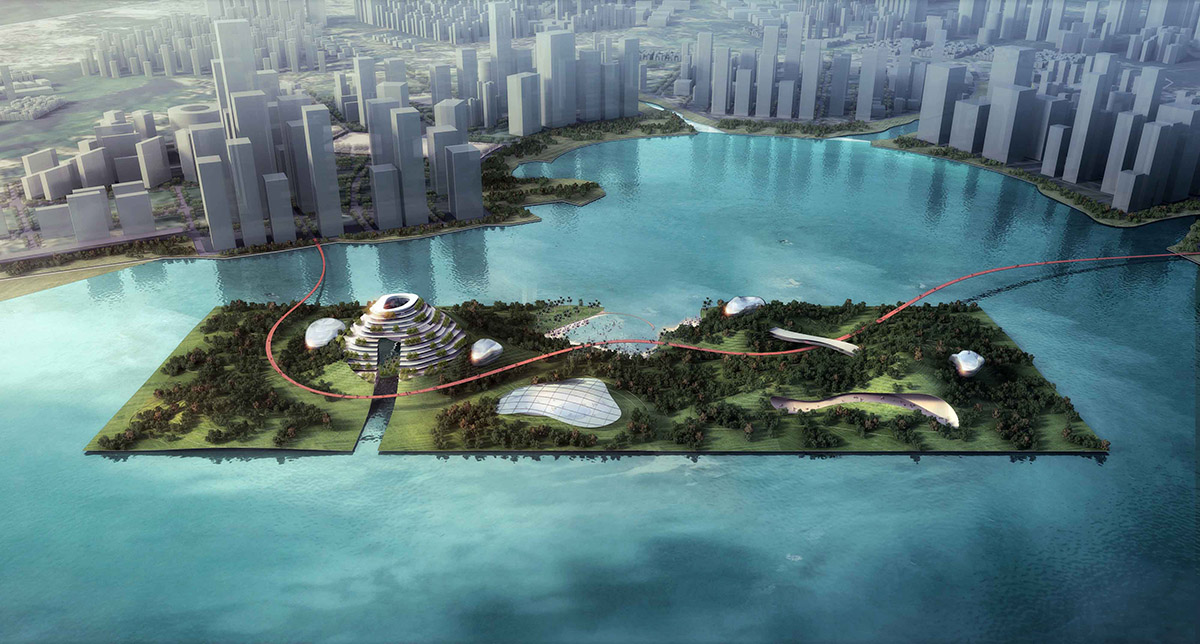 Ma Yansong Presents Future Forest Island in 2015 UABB