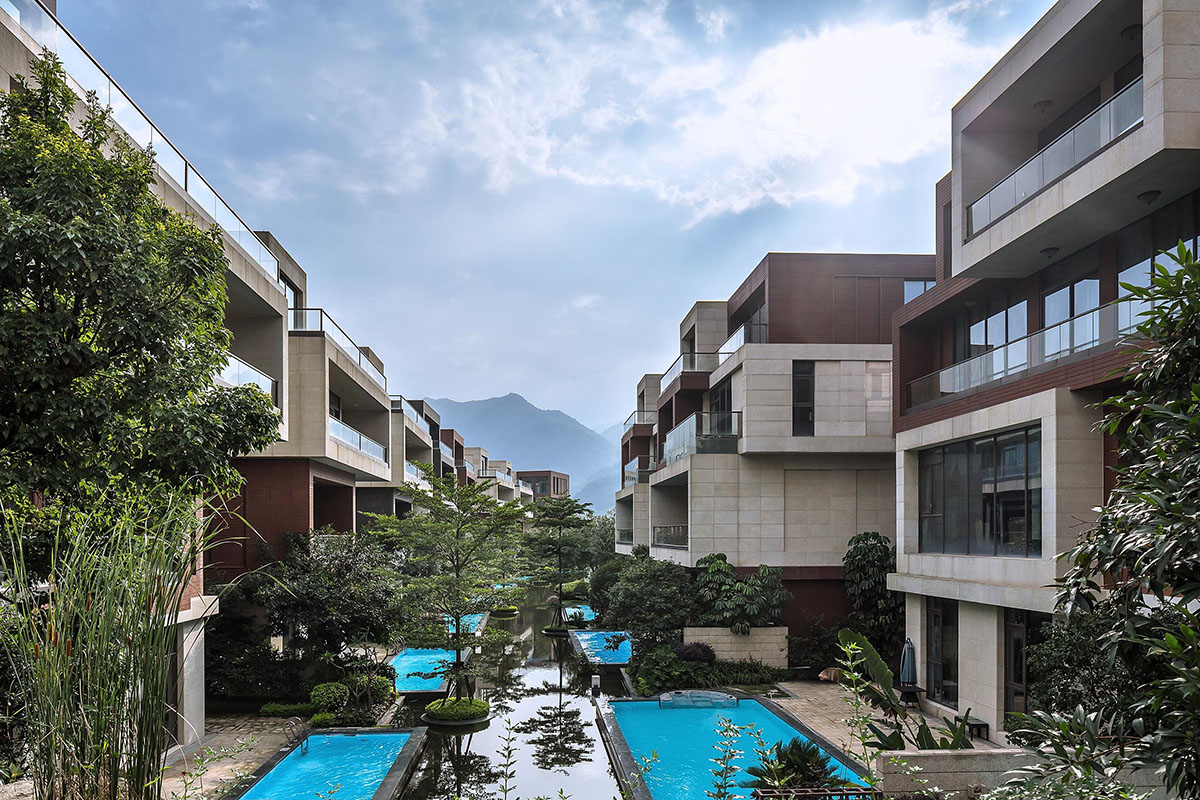 NEXT Architects completed Lianjiang Butterfly Bay with the concept of &rsquo;&rsquo;touching the water
