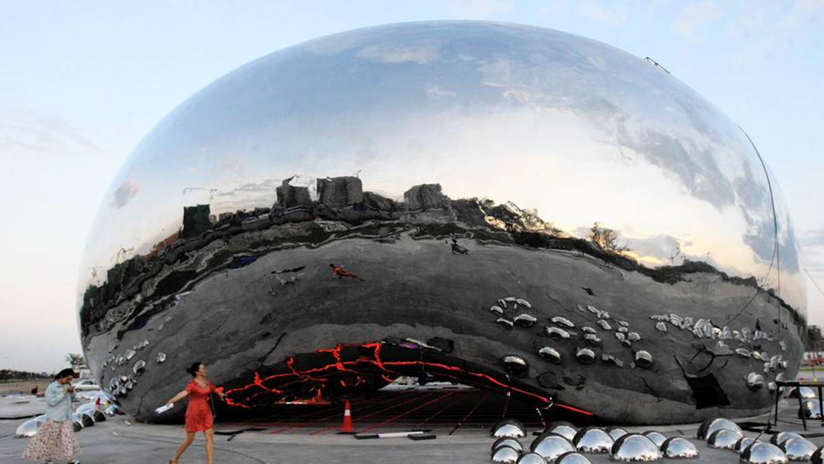 China Unveiled Knockoff of Chicago’s Bean