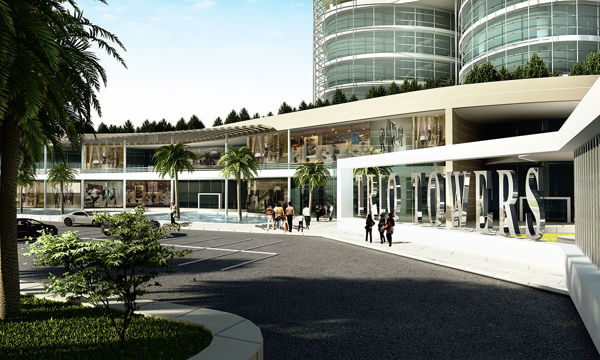 A new circular mixed-used towers will rise in Arbil designed by 4M Architecture