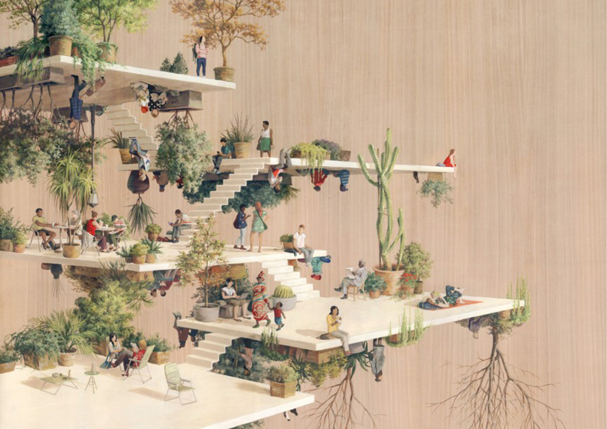 The Inverted Architecture and Gravity-Defying Worlds of Cinta Vidal