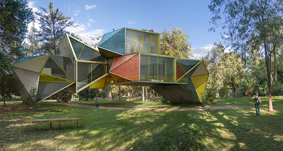 Dionisio González designs new sustainable architecture series that are complex in their layers
