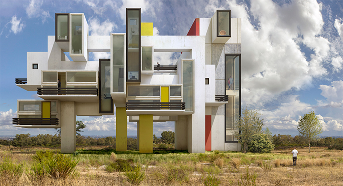 Dionisio González designs new sustainable architecture series that are complex in their layers
