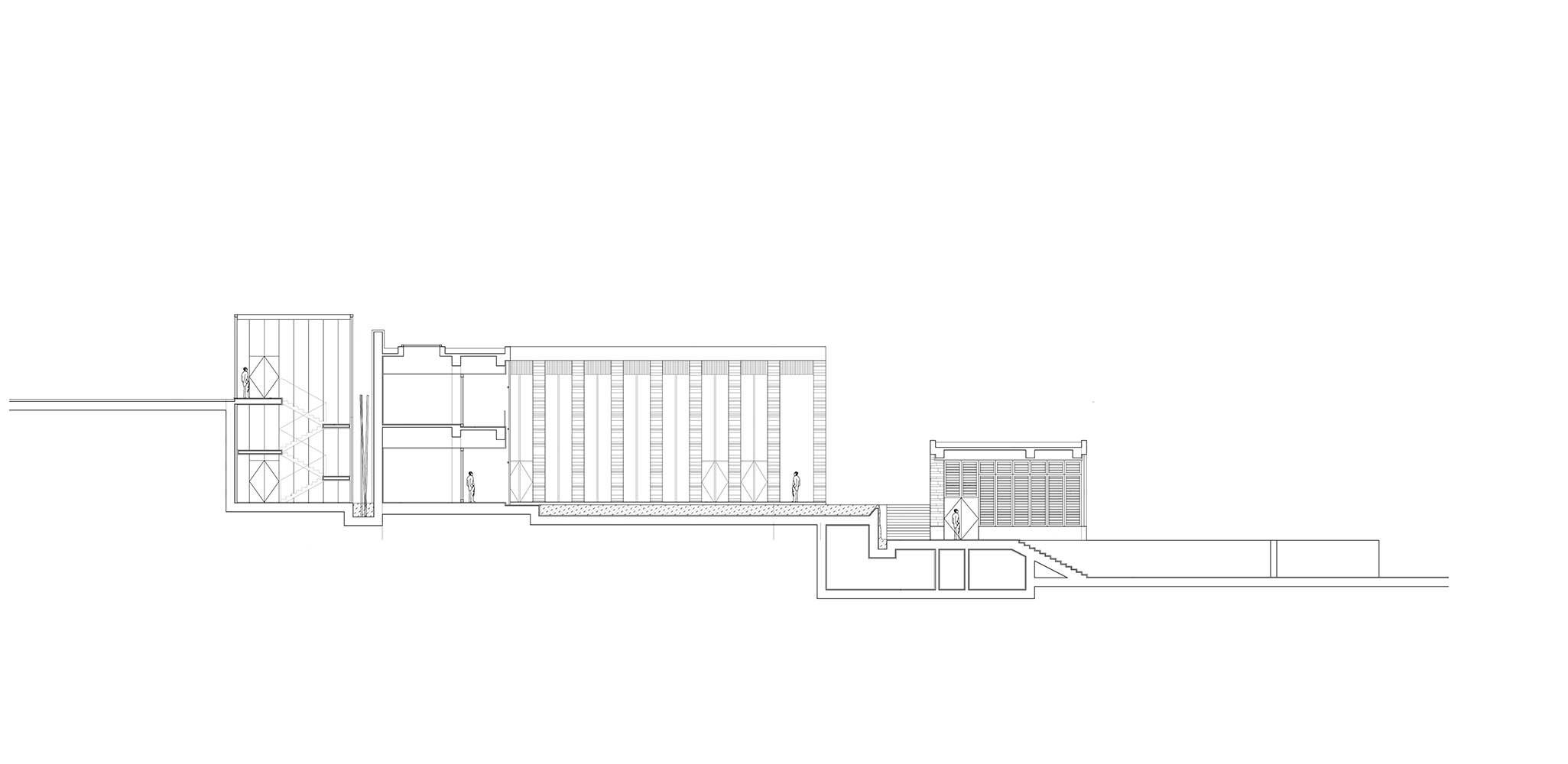 Luofu Shan Shui Museum shows the best use of materiality in its outer skin