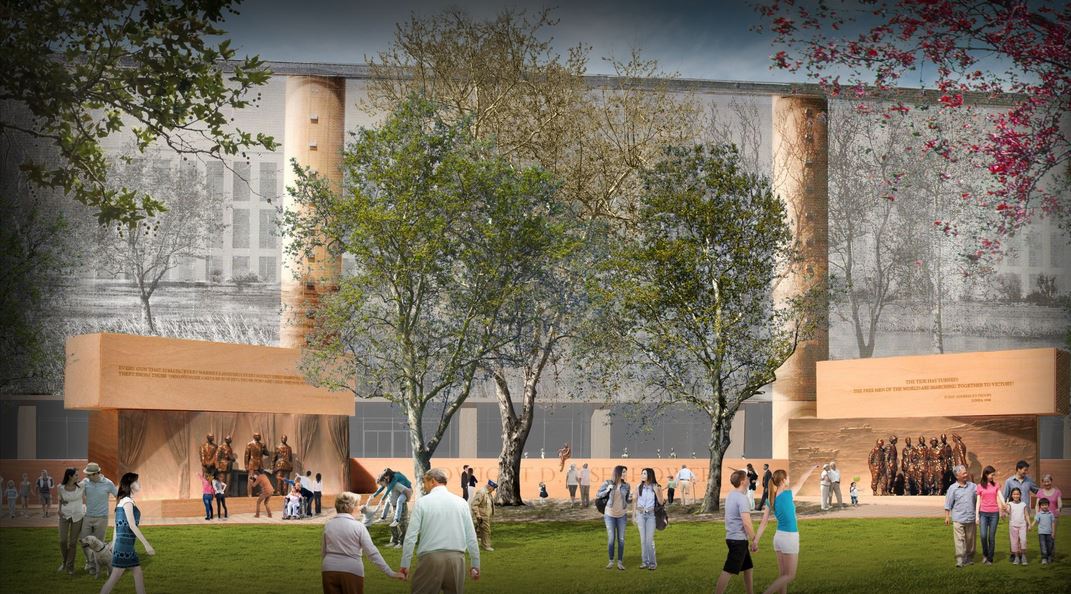 Design for Eisenhower Memorial Wins Preliminary Approval from Washington Panel