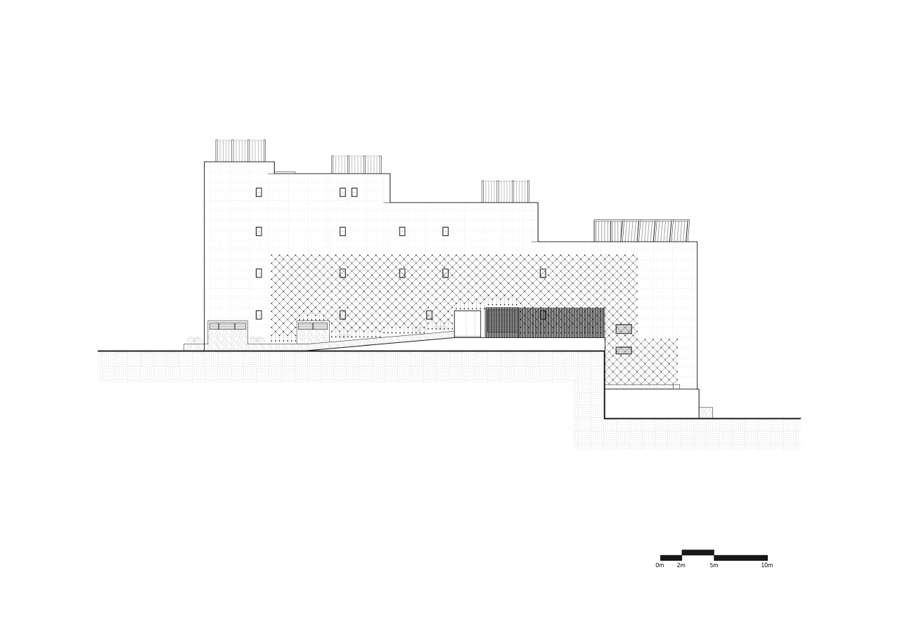 The Happiness Foundation shows elegancy of concrete in its own environment by The_System Lab