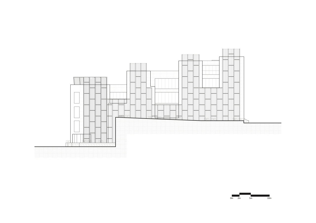 The Happiness Foundation shows elegancy of concrete in its own environment by The_System Lab