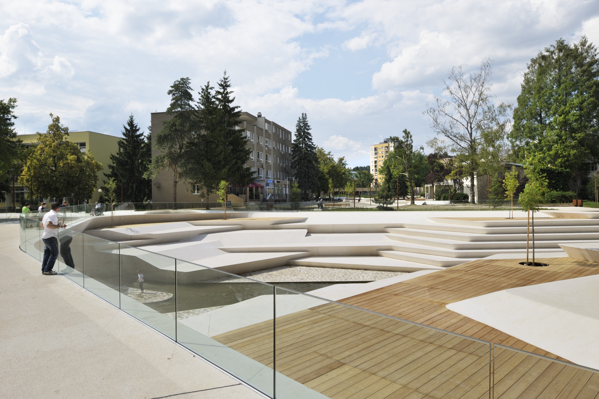 ENOTA completed Promenada in Velenje City Center Pedestrian Zone