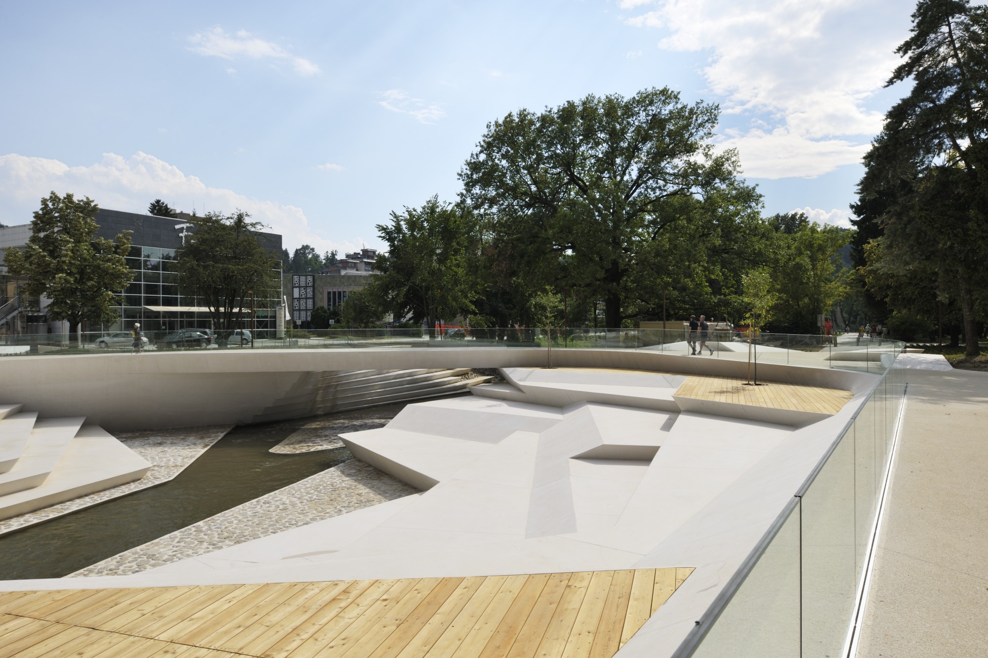 ENOTA completed Promenada in Velenje City Center Pedestrian Zone