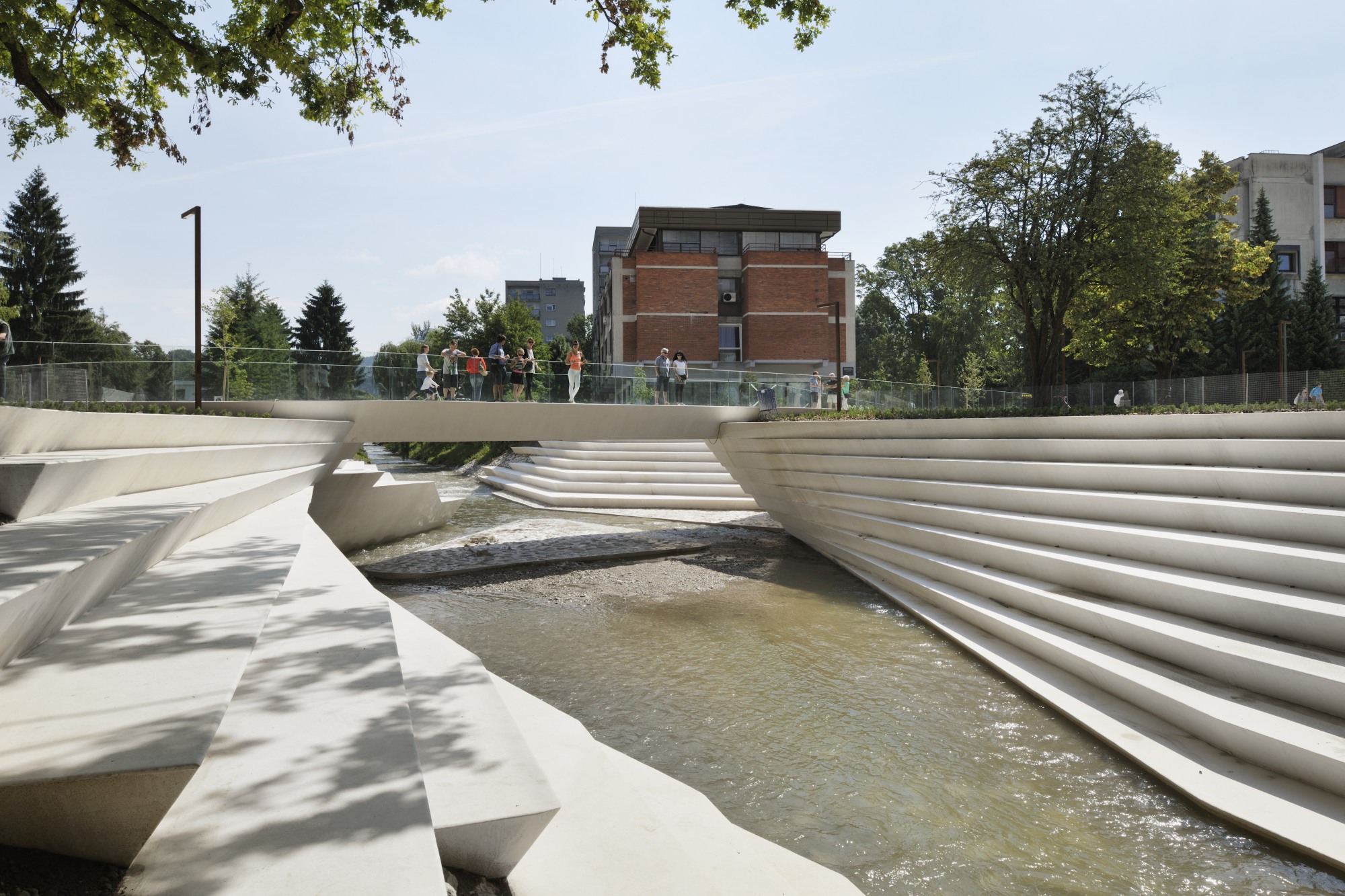 ENOTA completed Promenada in Velenje City Center Pedestrian Zone