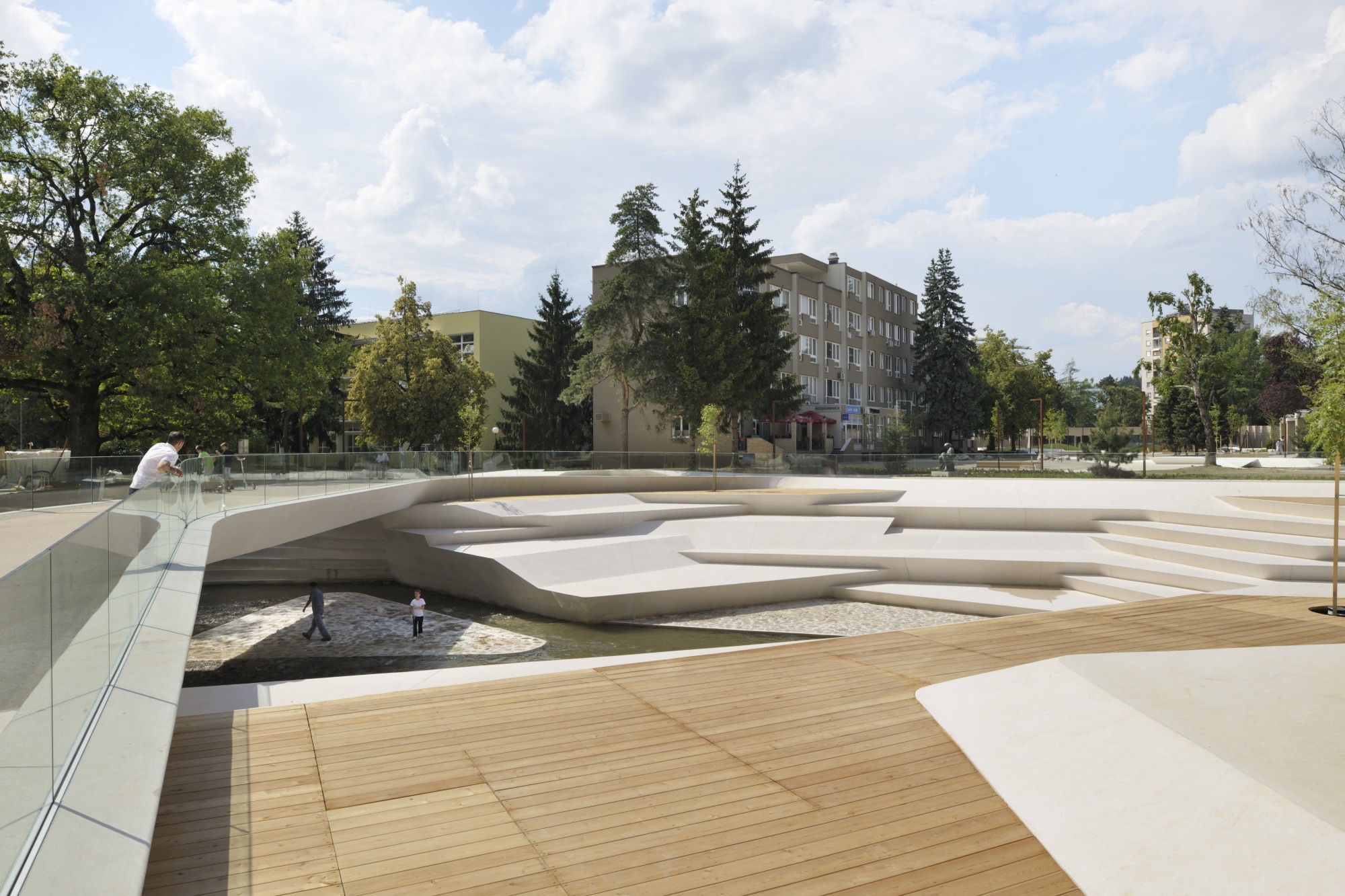 ENOTA completed Promenada in Velenje City Center Pedestrian Zone