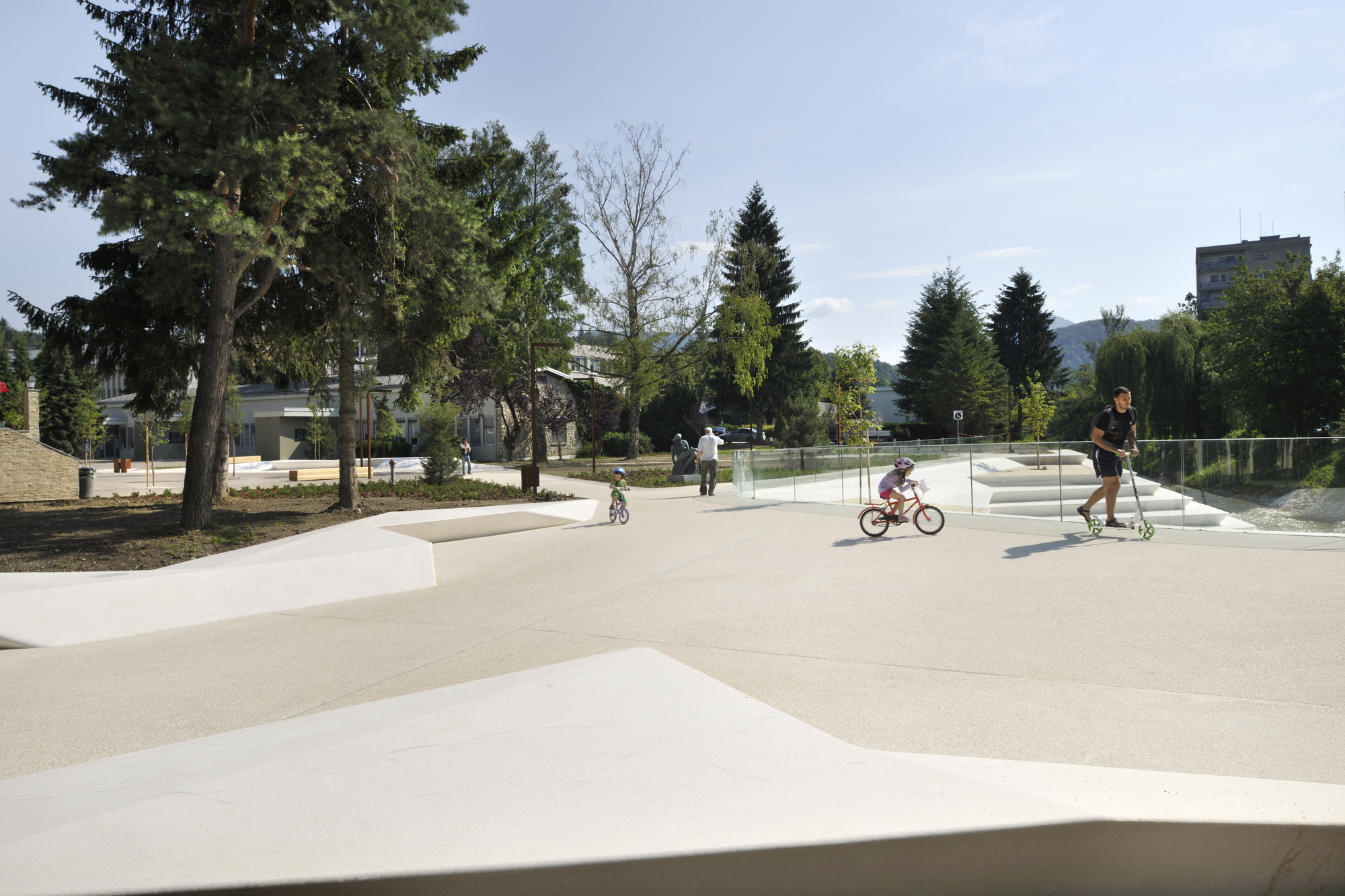 ENOTA completed Promenada in Velenje City Center Pedestrian Zone