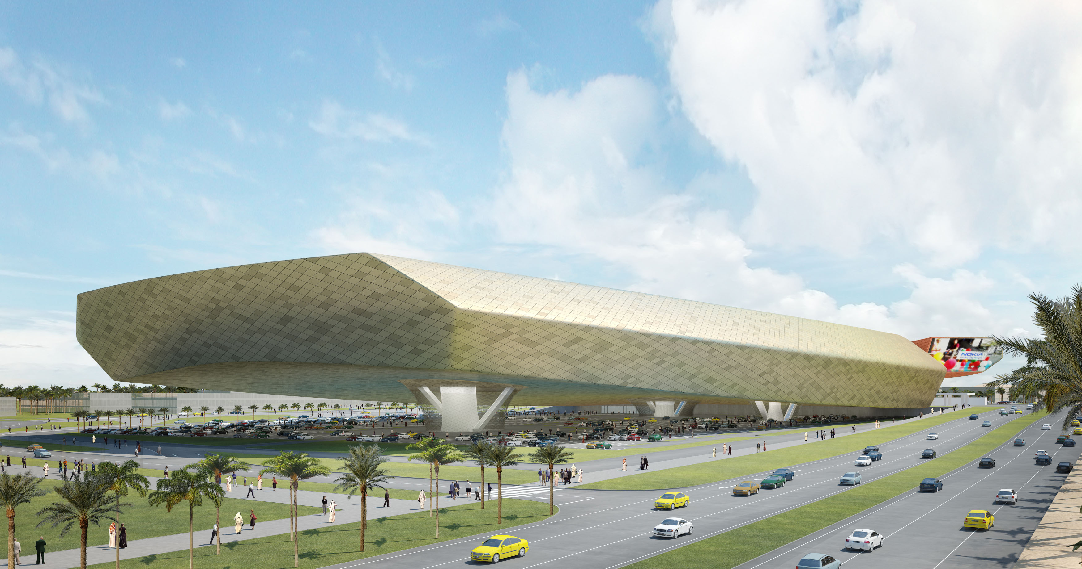 DSO-Plex spaceship designed by S&ouml;hne & Partner Architekten