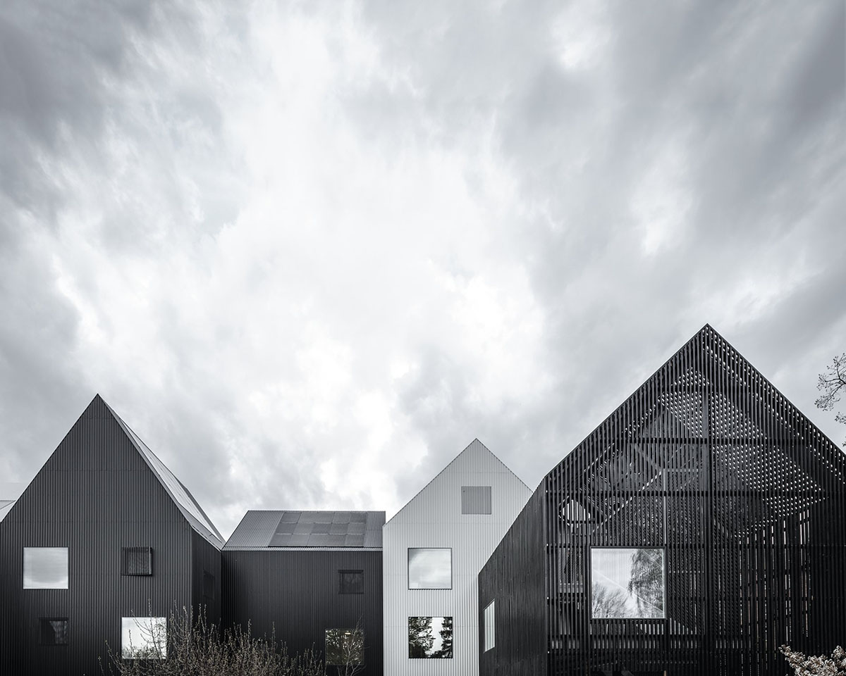 Frederiksvej Kindergarten is a warmly ’new playful village’ for children designed by COBE