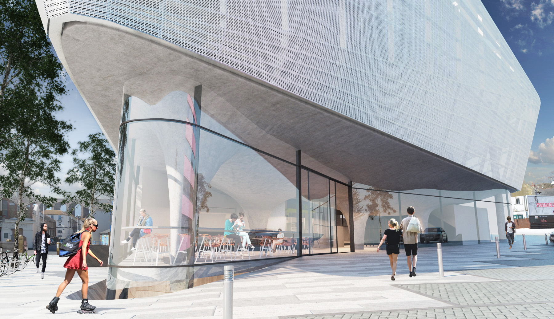 A New Sports Facility for Folkestone by Guy Hollaway Architects