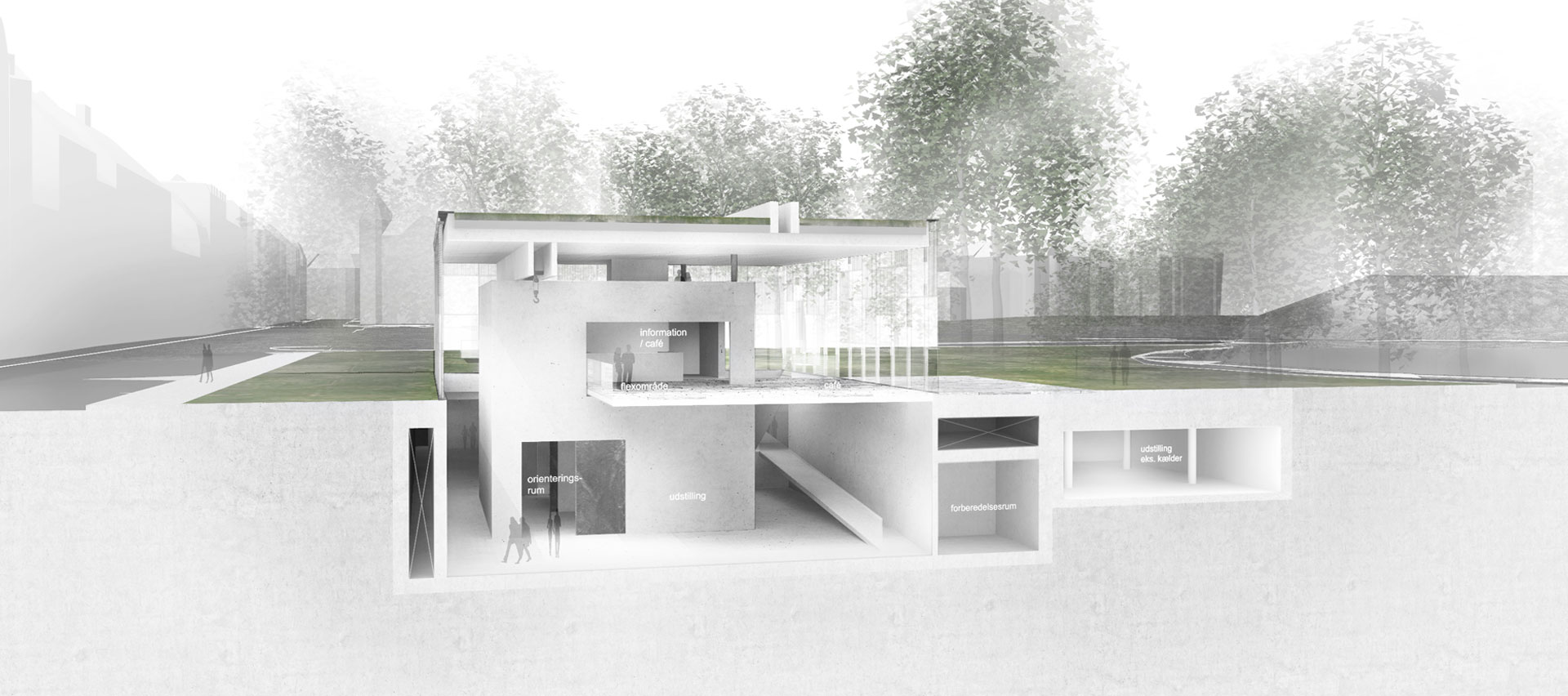 Henning Larsen Architects revealed the proposal of Museum of Danish Resistance 1940-45