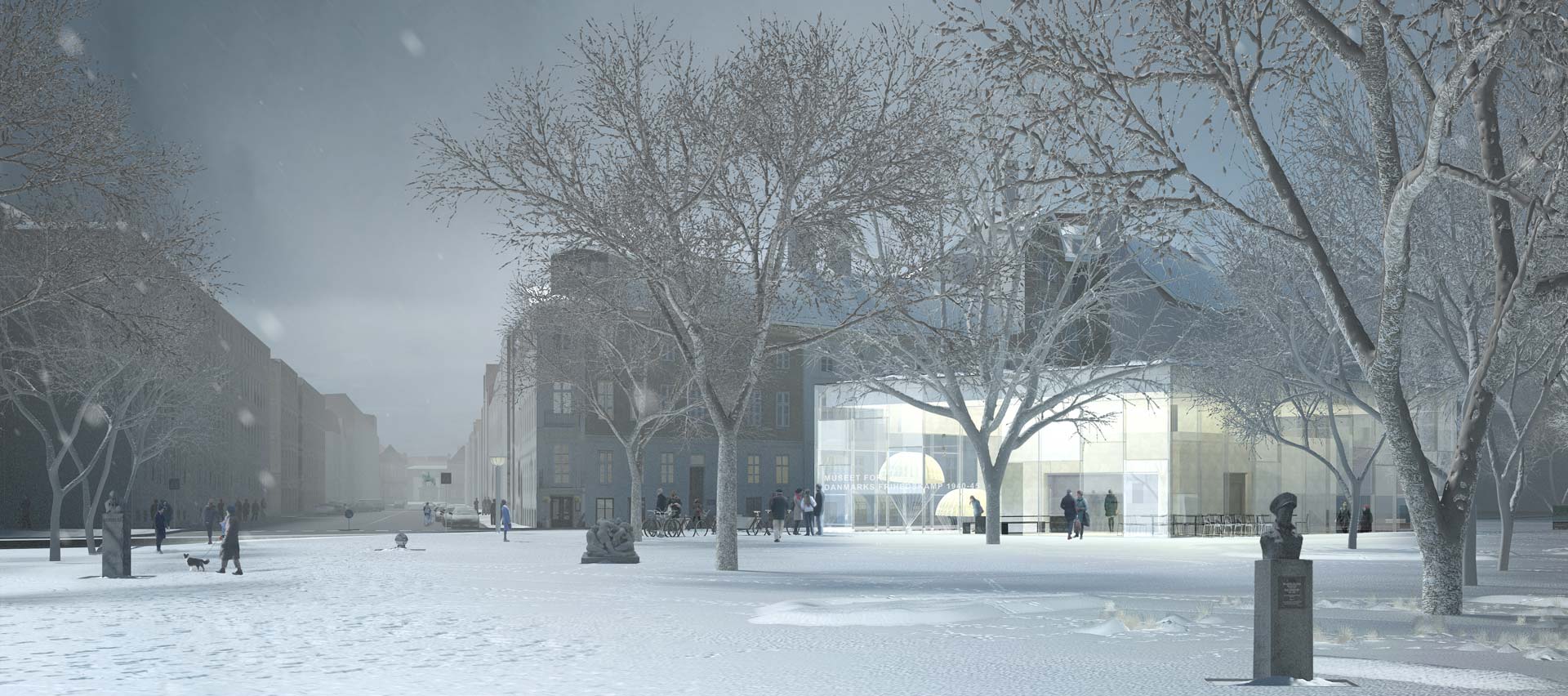Henning Larsen Architects revealed the proposal of Museum of Danish Resistance 1940-45