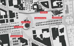 Revolution Tower,World Social Center (WSC),Tunis,Tunisia