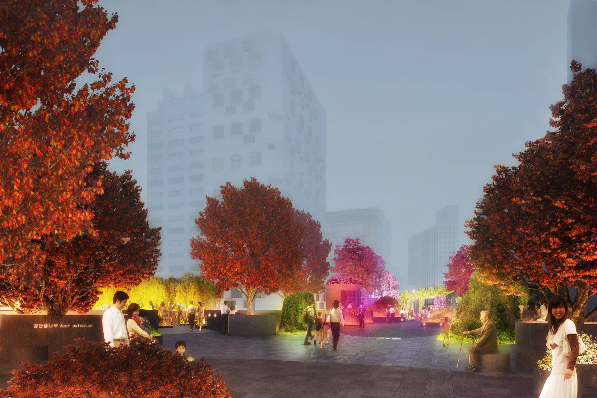 MVRDV wins competition to transform abandoned highway section into Seoul Skygarden