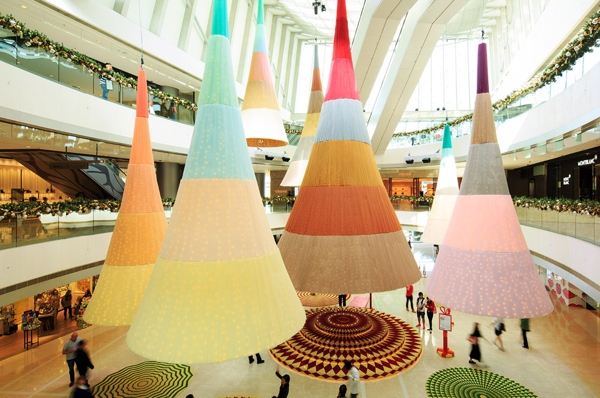 Spatial Practice revives public space with &rsquo;Glowing Trees&rsquo; that goes beyond 2D decoration