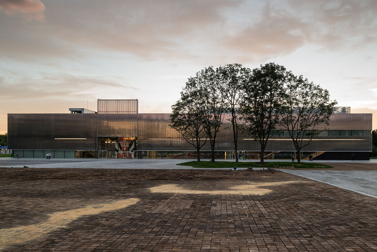 Yuri Palmin revealed new images of OMA’s Garage Museum of Contemporary Art in Moscow