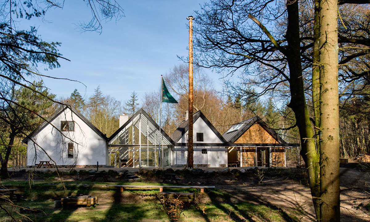 LUMO Architects Completed Nøjkærhus Culture House in Denmark