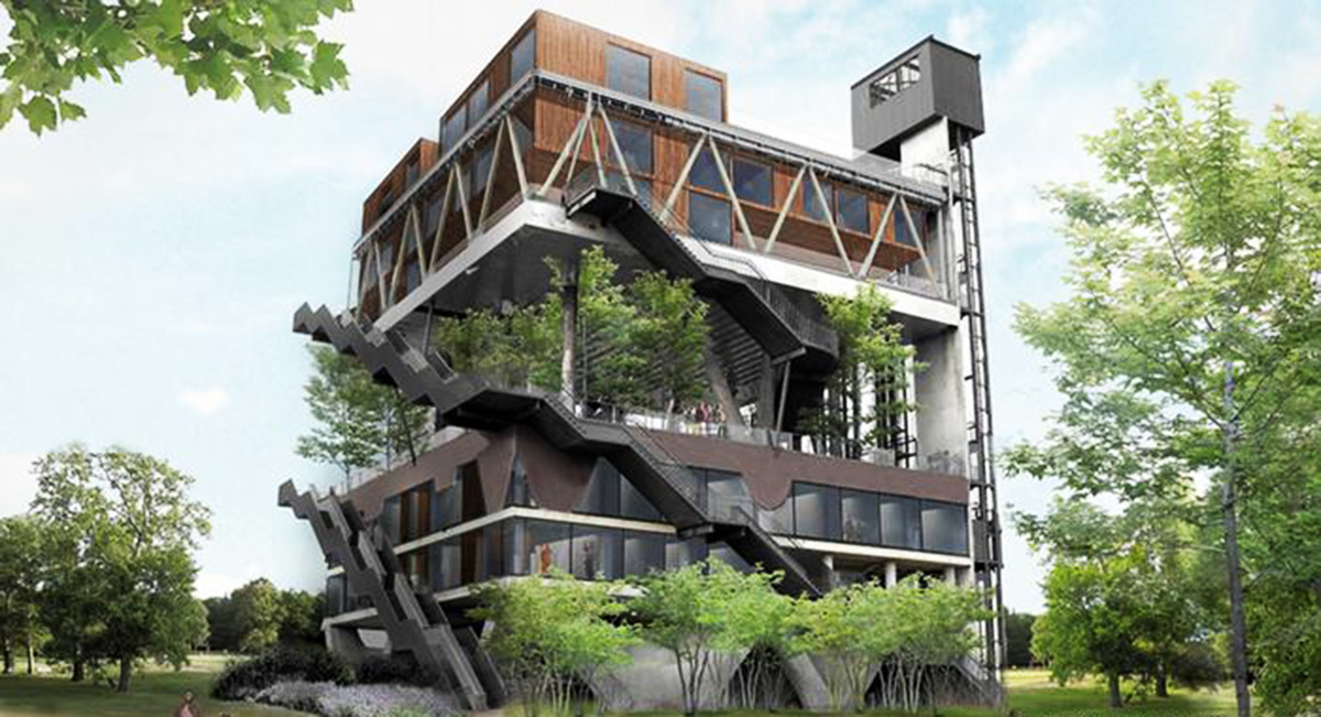 German students designed residences for refugees