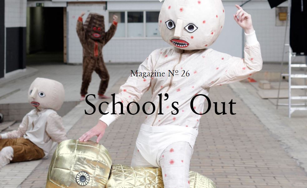 Uncube Magazine NO. 26 School&rsquo;s Out