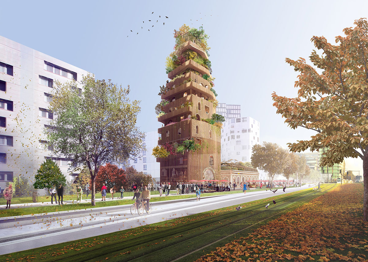 David Chipperfield and Sou Fujimoto Architects are among winning designs to ’reinvent’ Paris