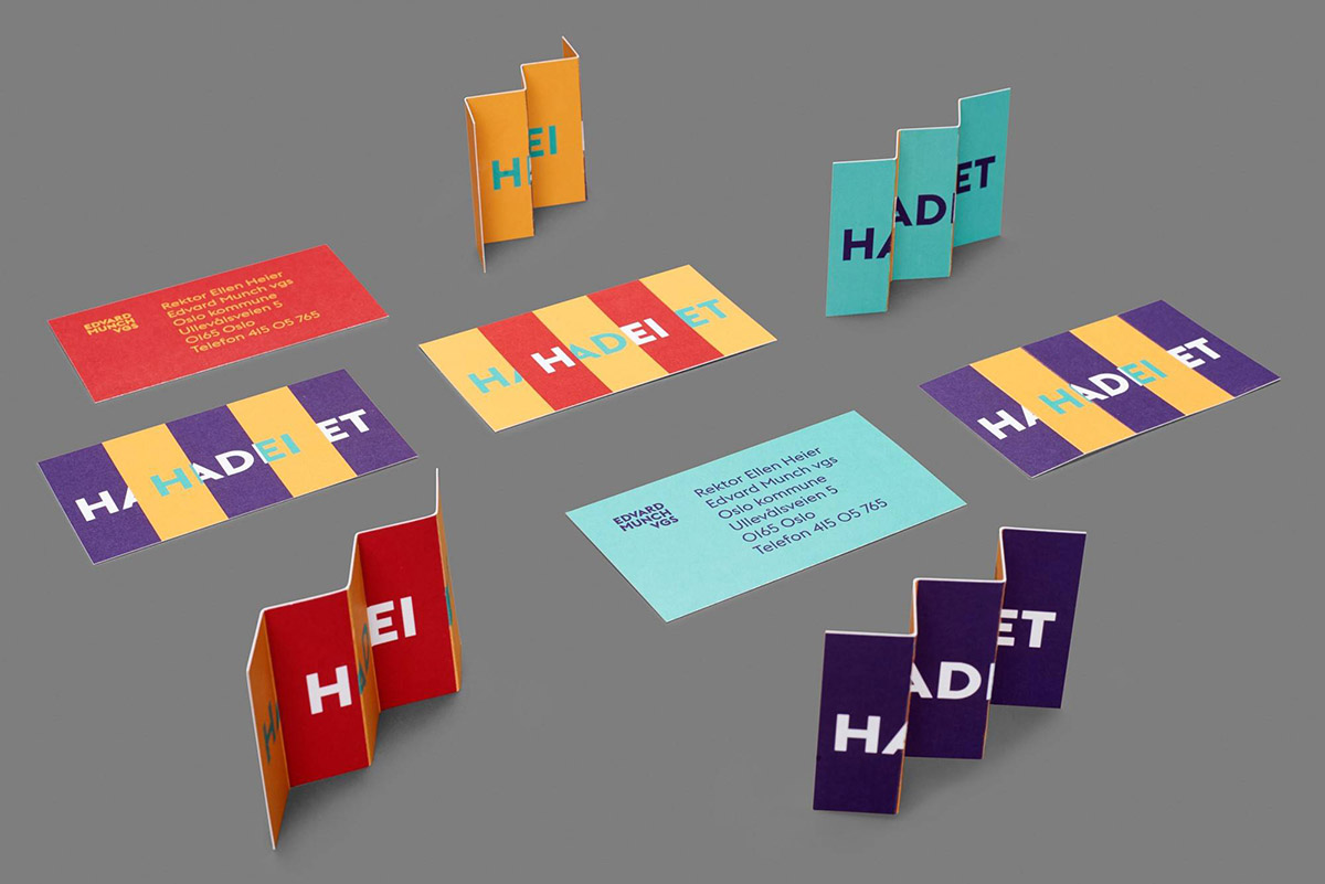 Snøhetta creates visual identity for Norwegian high school