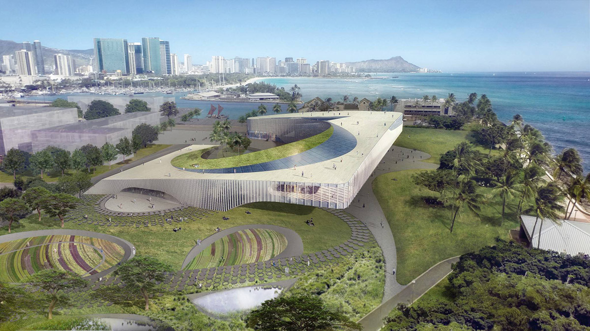 Snøhetta reveals Obama Presidential Center Proposal in Honolulu