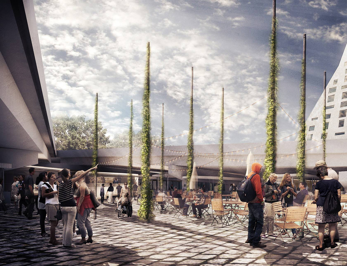 Snøhetta transforms the historic James Beard Public Market in Portland