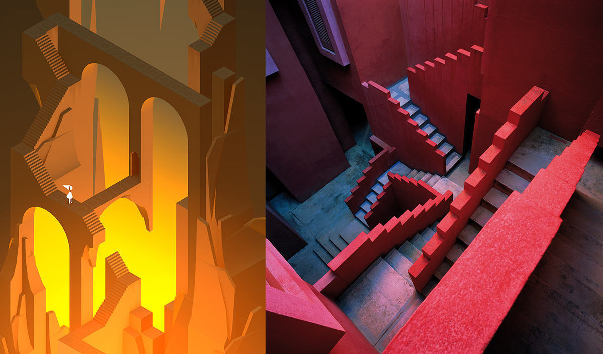 Minimalism or Game: Discover the real-world architecture in Monument Valley