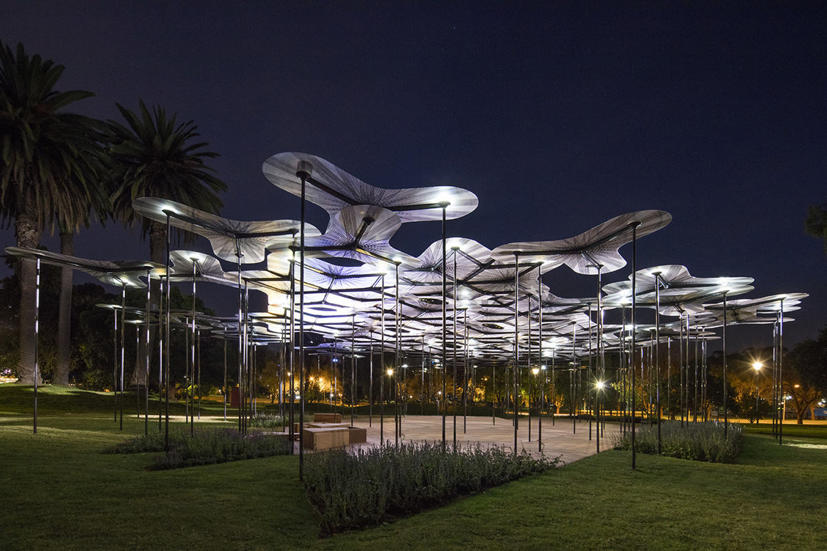 MPavilion 2015 Reveals Forest Canopy Design by Amanda Levete