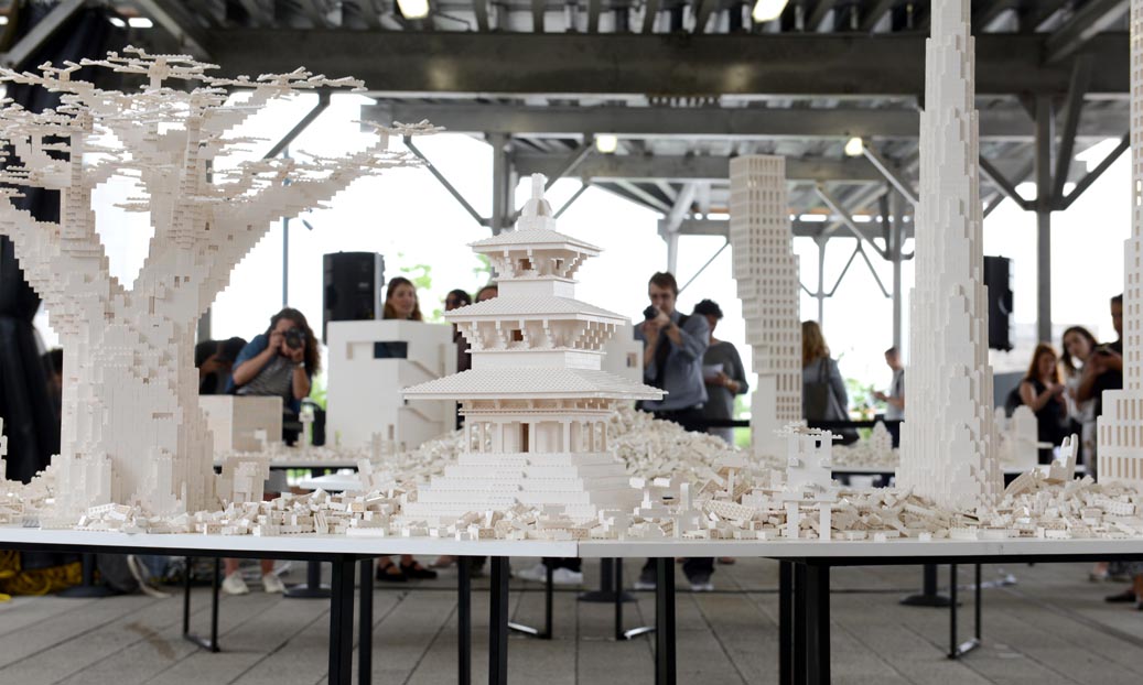 Lego Utopia:create your own with Olafur