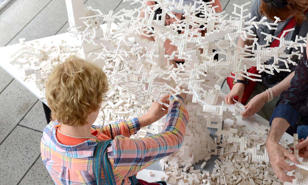A Lego Utopia:create your own utopian society with Olafur Eliasson